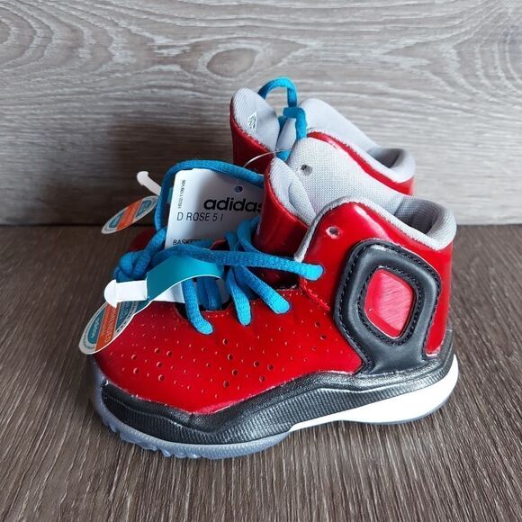 Adidas D Rose 5 GS (C76266) Basketball Shoe Size 4K - Picture 7 of 11